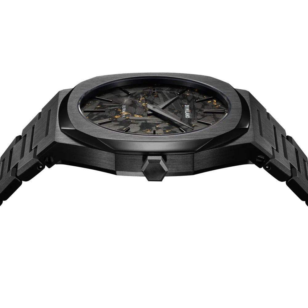 Ultra Thin Men Black 40mm Watch