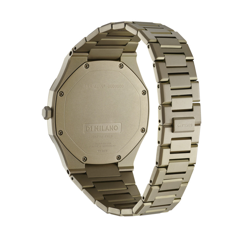 Men Ultra Thin Gold 40mm Watch