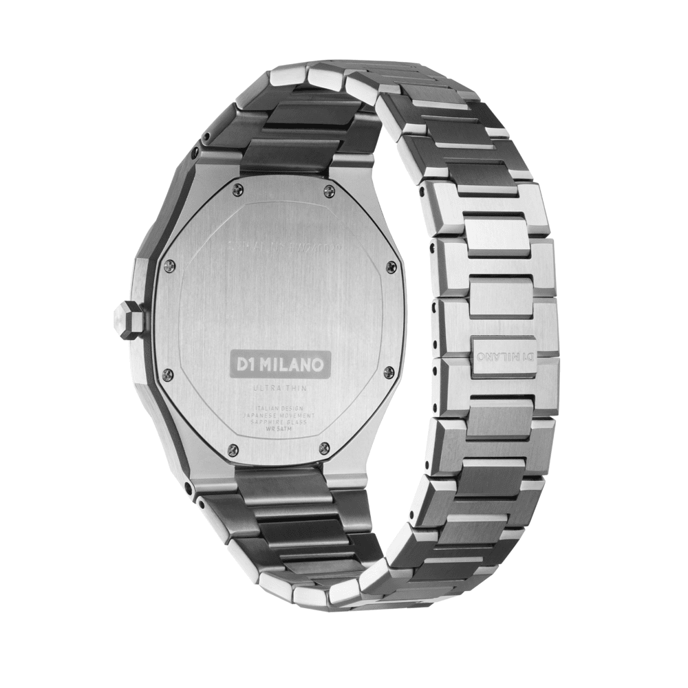 Men Ultra Thin Silver 40mm Watch