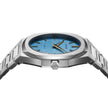 Women Ultra Thin Blue Watch