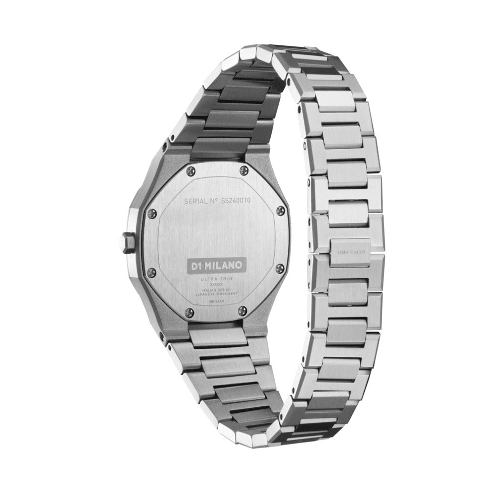 Women Ultra Thin Silver Watch