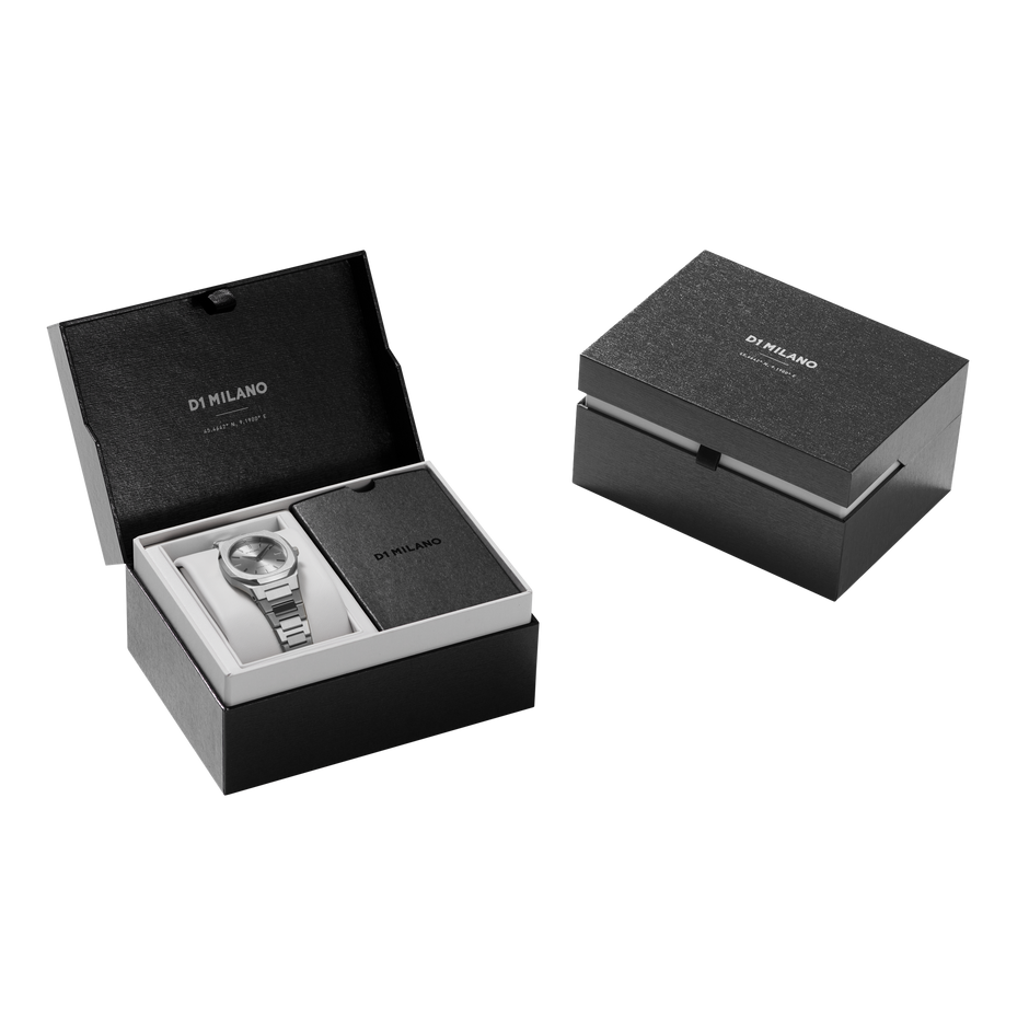 Women Ultra Thin Silver Watch