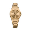 Women Ultra Thin Golden Watch