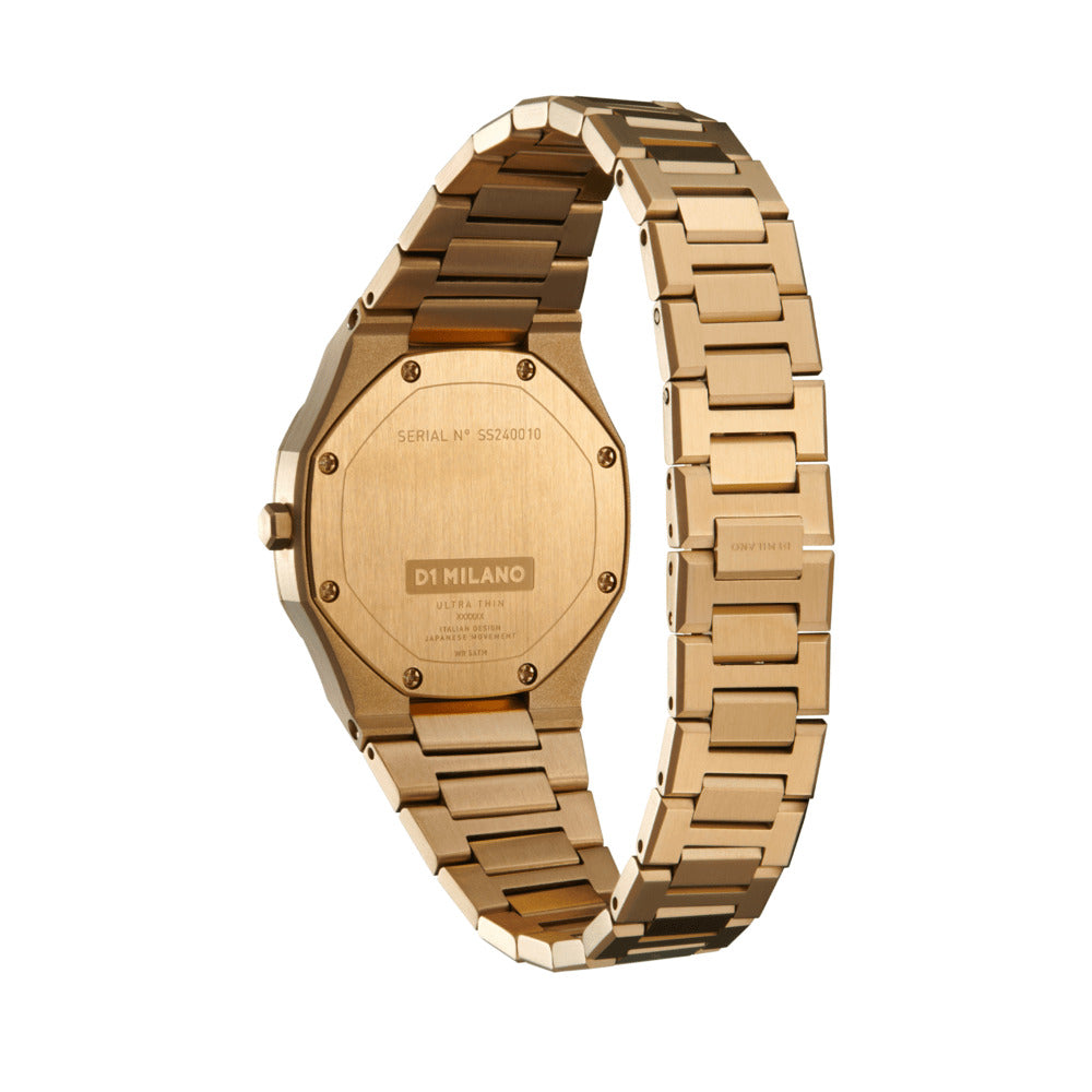 Women Ultra Thin Gold 30mm Watch