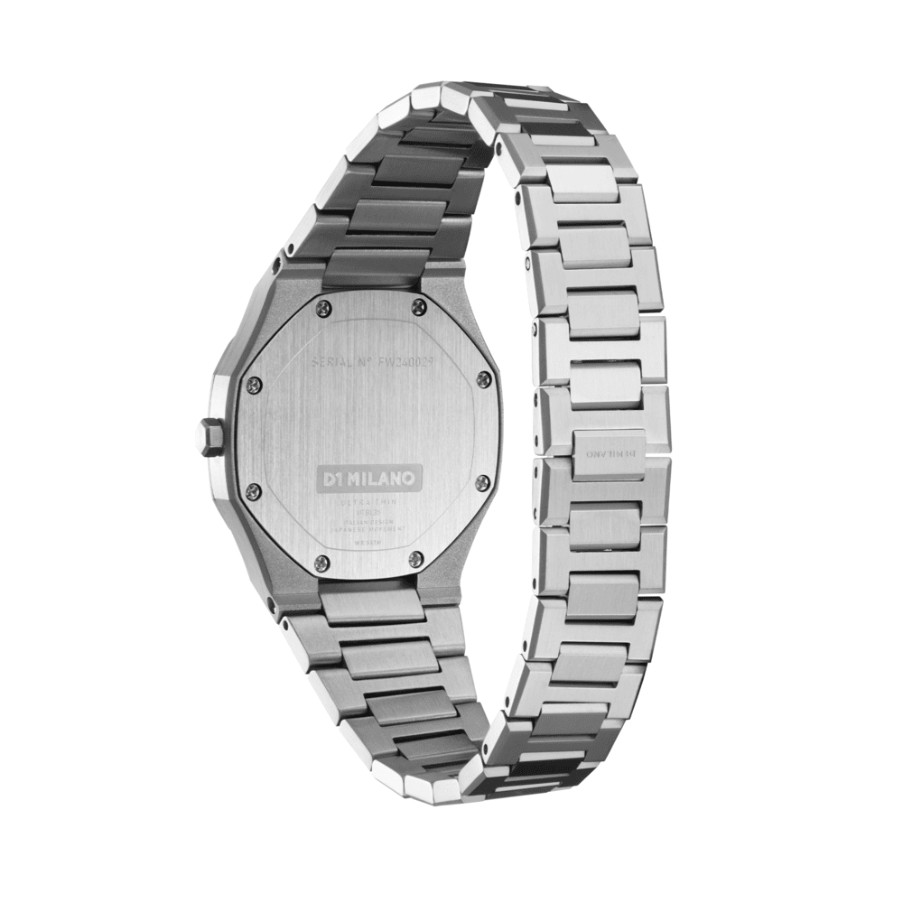 Women Ultra Thin Silver 30mm Watch