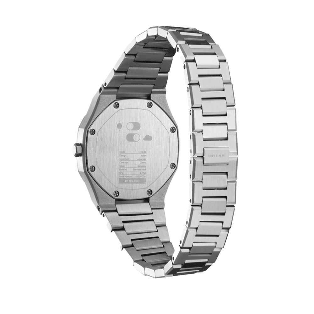 Women Ultra Thin Silver Watch
