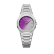 Women Ultra Thin Silver Watch