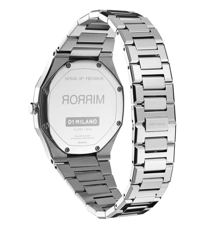 Unisex Ultra Thin Silver Watch