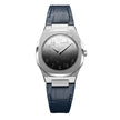 Men Ultra Thin Blue Watch