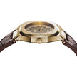 Men Ultra Thin Brown Watch