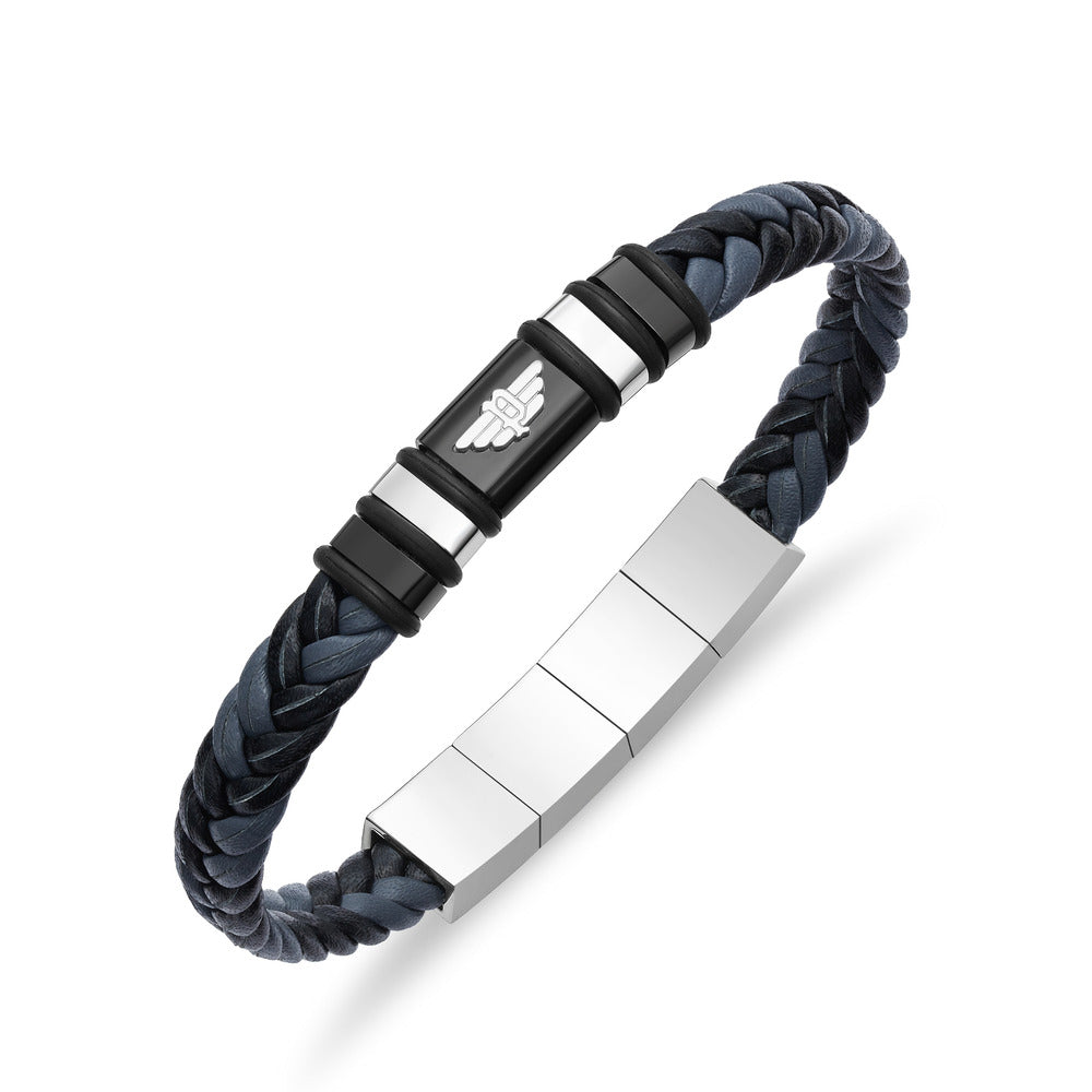 Men Wavebreaker Black Bracelet