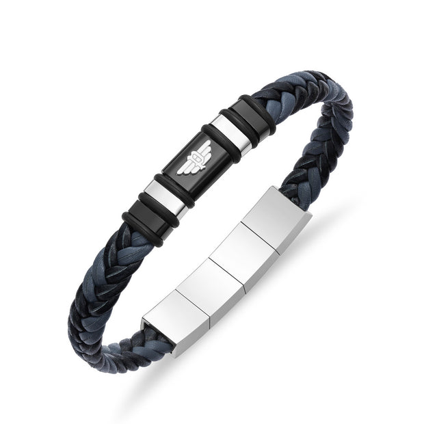 Men Wavebreaker Black Bracelet