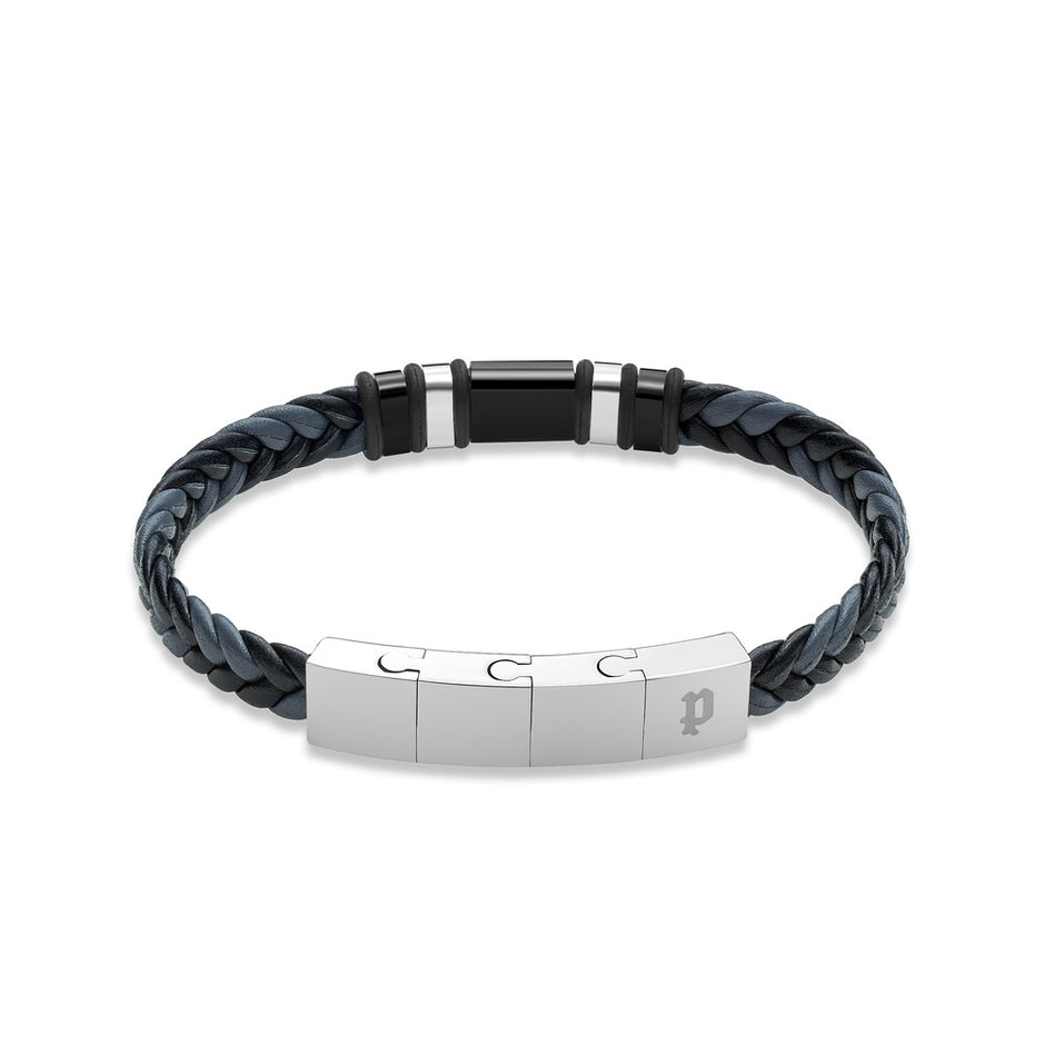 Men Wavebreaker Black Bracelet