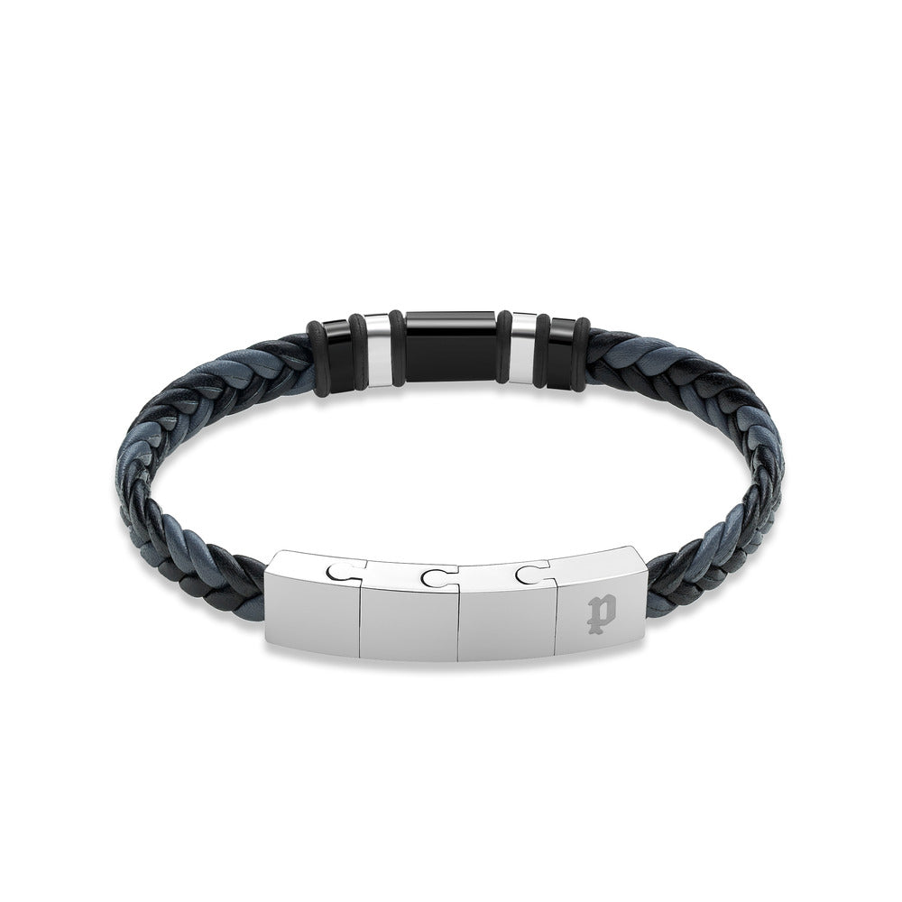 Men Wavebreaker Black Bracelet
