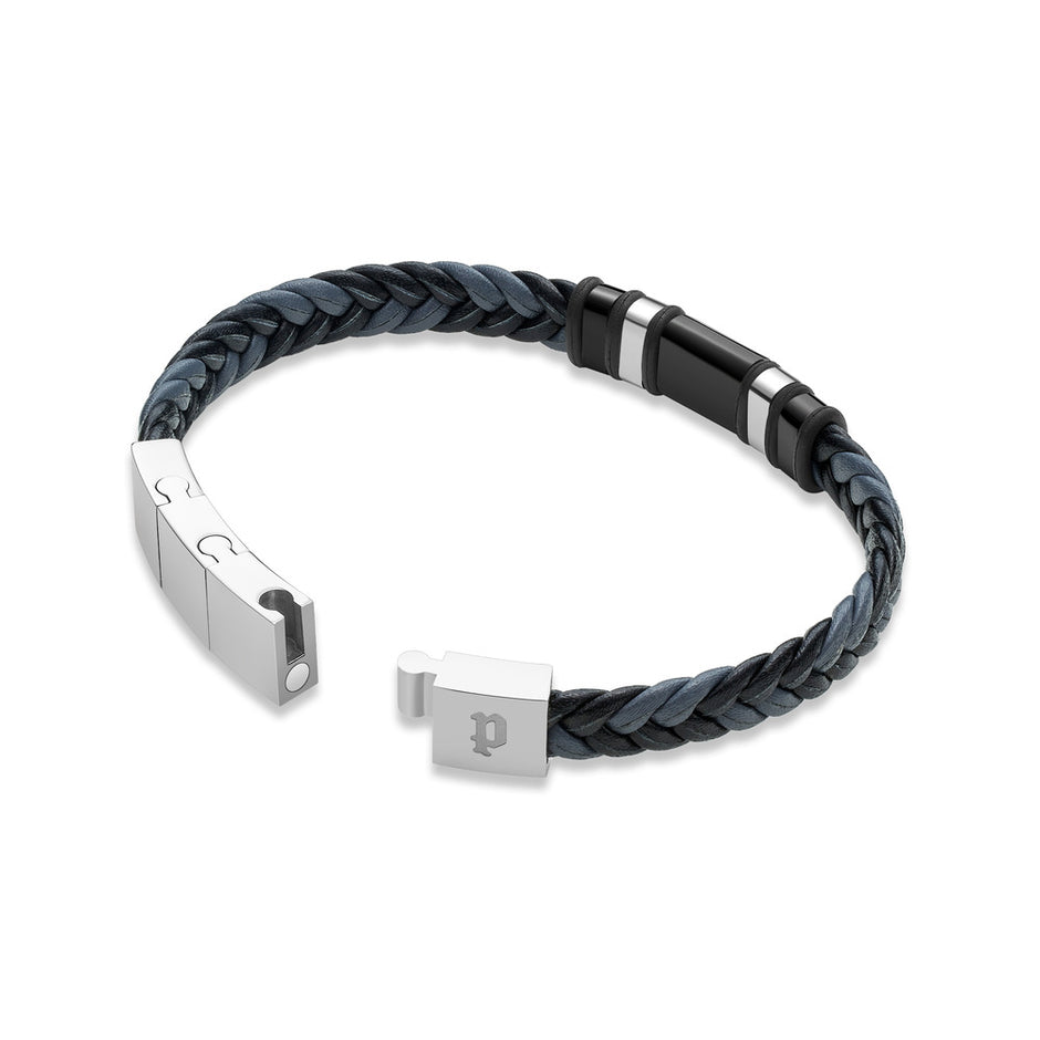 Men Wavebreaker Black Bracelet