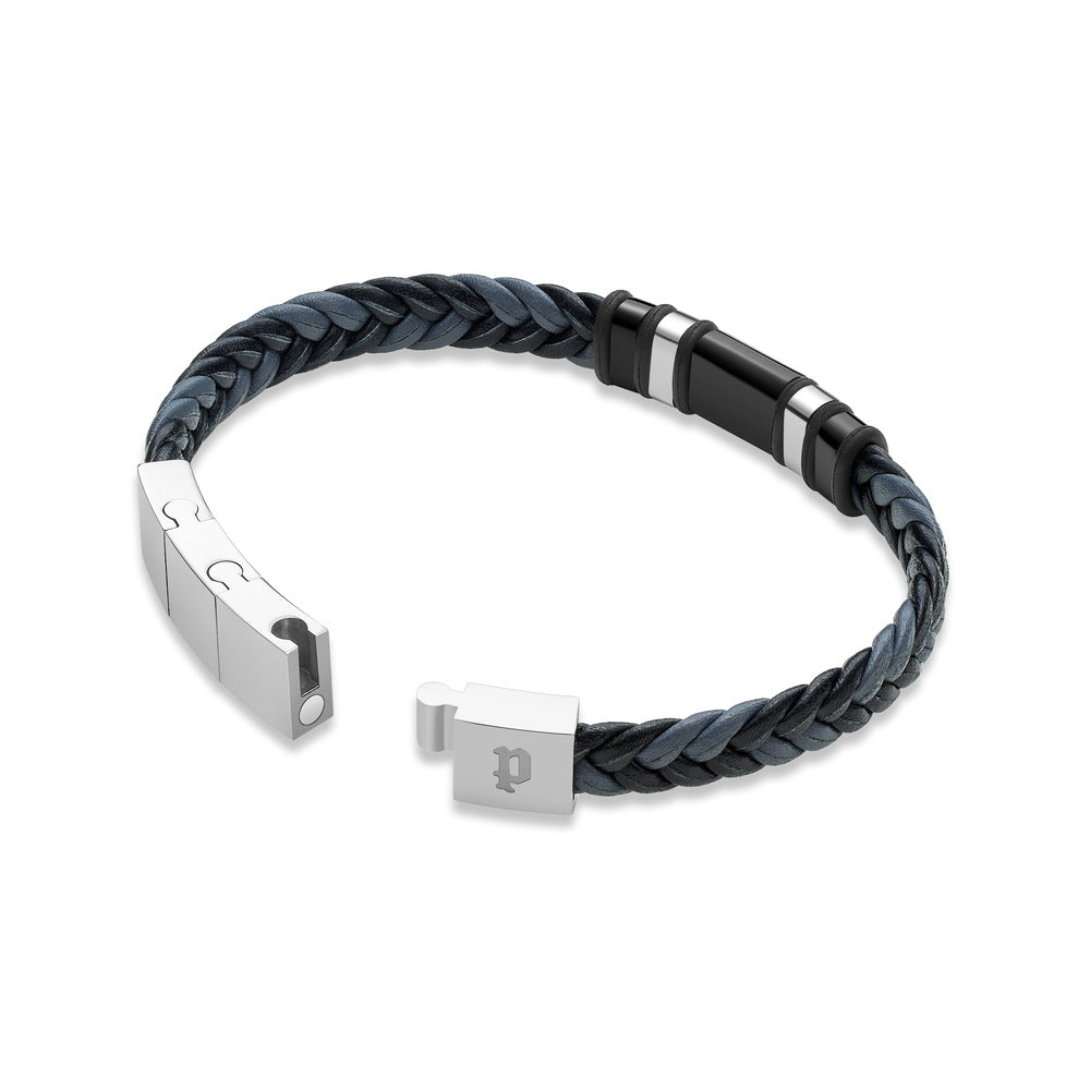 Men Wavebreaker Black Bracelet