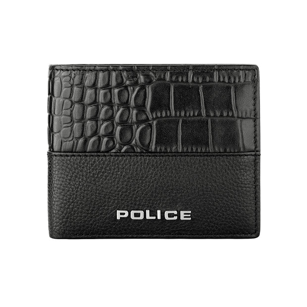 Men Leather Black Wallet