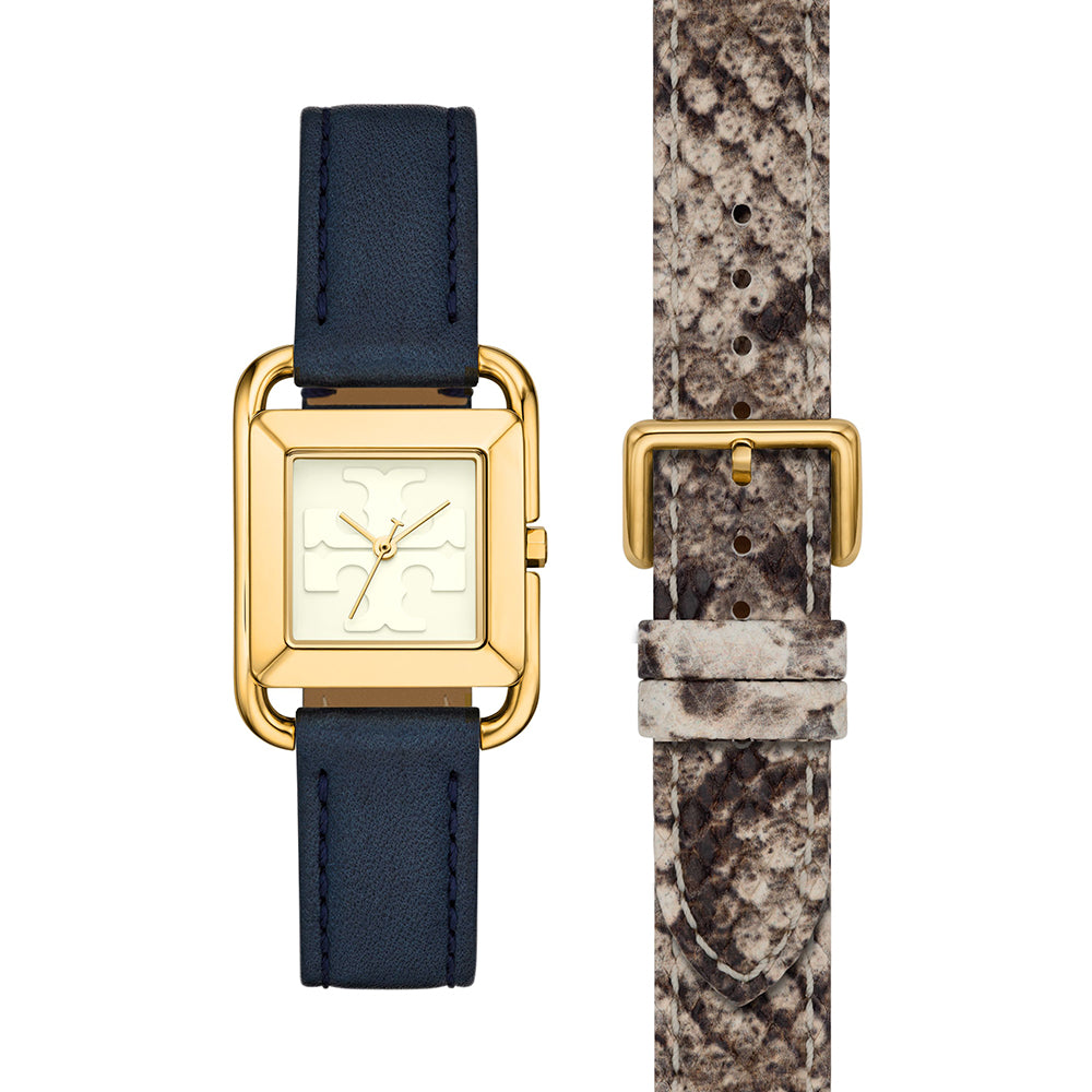 THE MILLER SQUARE Women Leather Watch