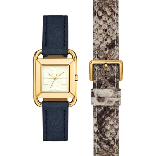 THE MILLER SQUARE Women Leather Watch