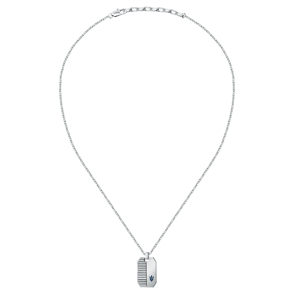 قلادة فضية للرجال