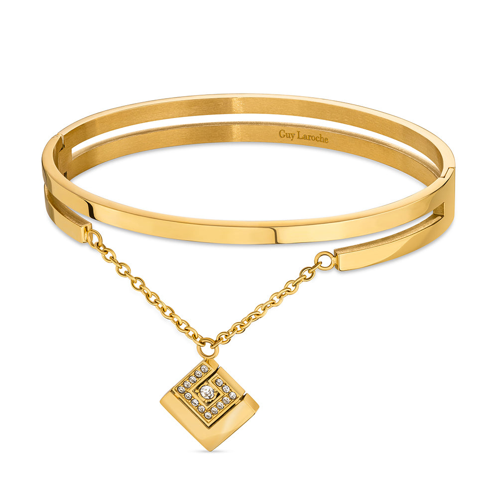 Grace Gold Plated Bangle