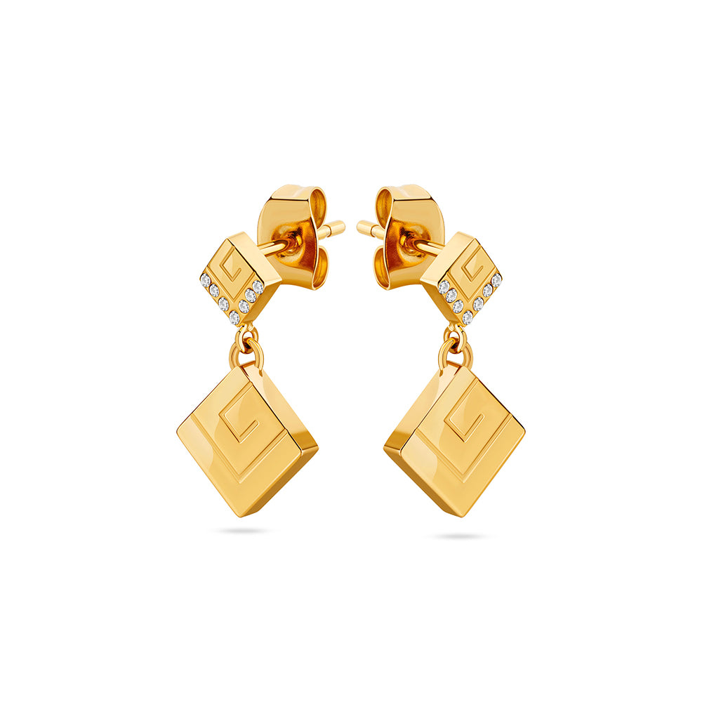 Audrey Gold Plated Earrings