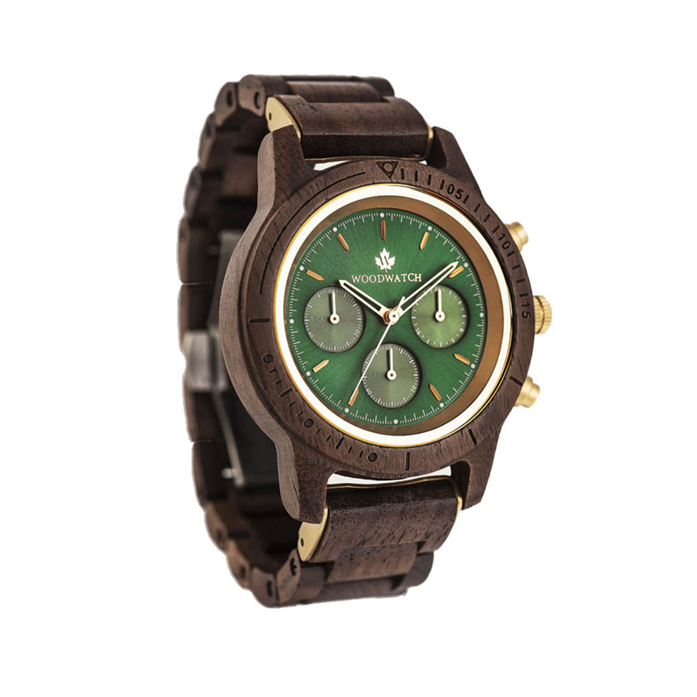 Chronus Emerald Gold Men Chronograph Watch