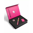 Men Canva Pink Watch