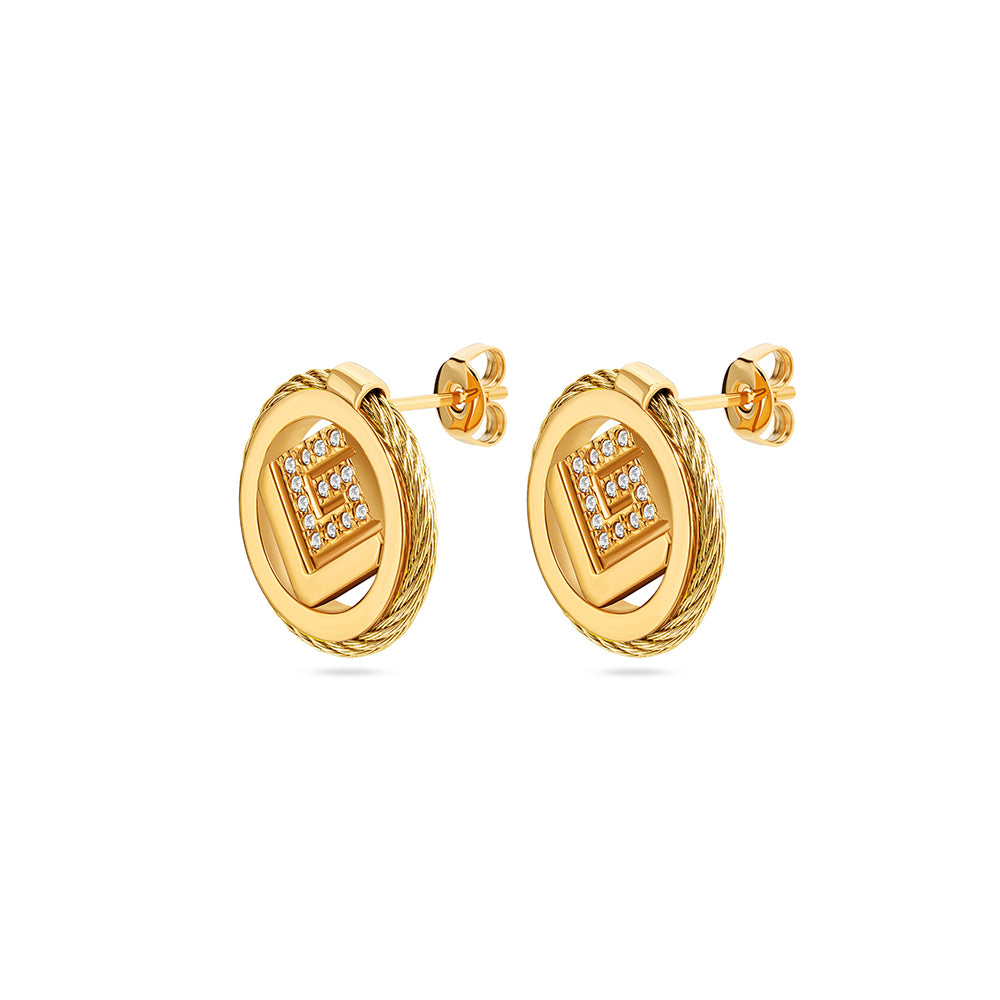 Camille Gold Plated Earrings