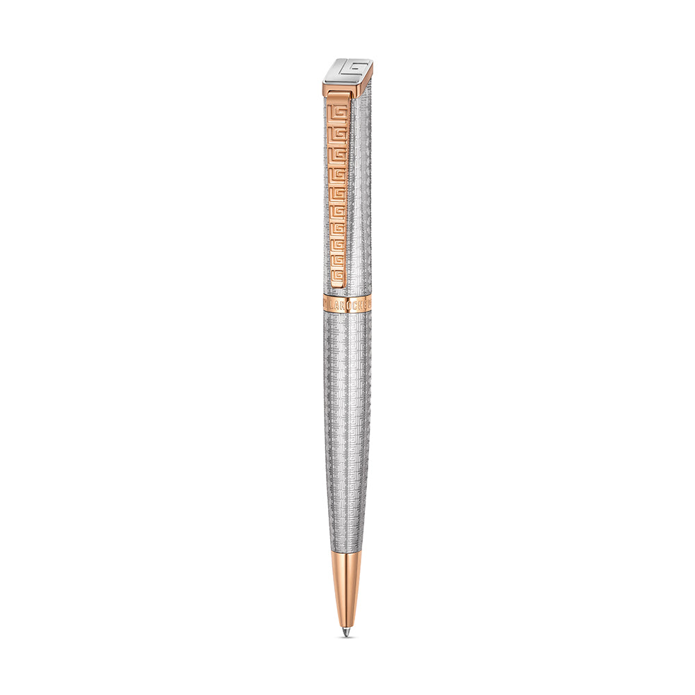 Andrea Stainless Steel And Rose Gold Plated Pens