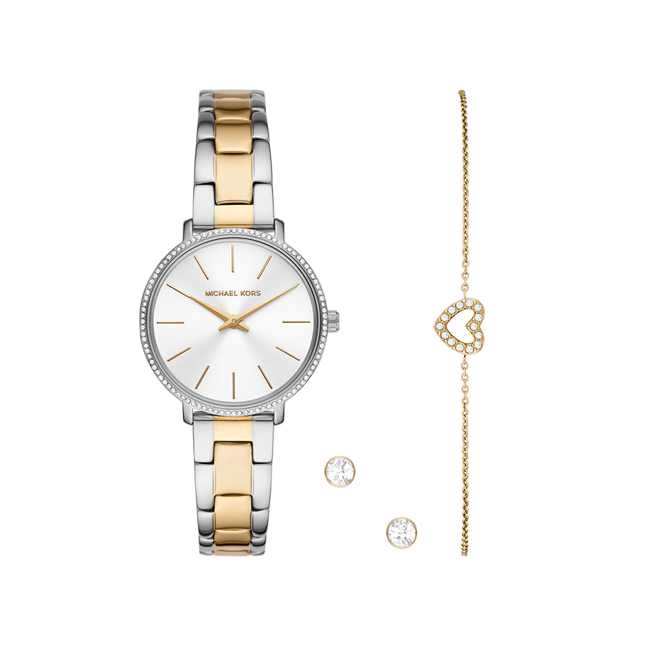 Women Pyper Two Toned Watch Set