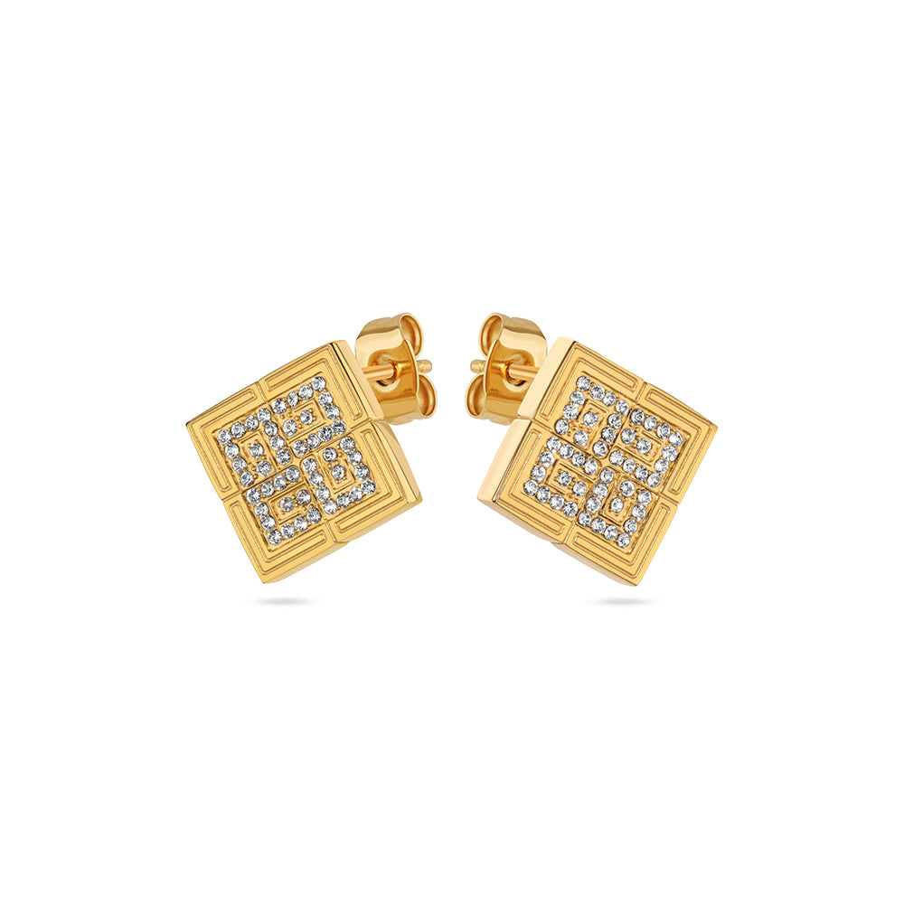 Vivienne Gold Plated Earrings