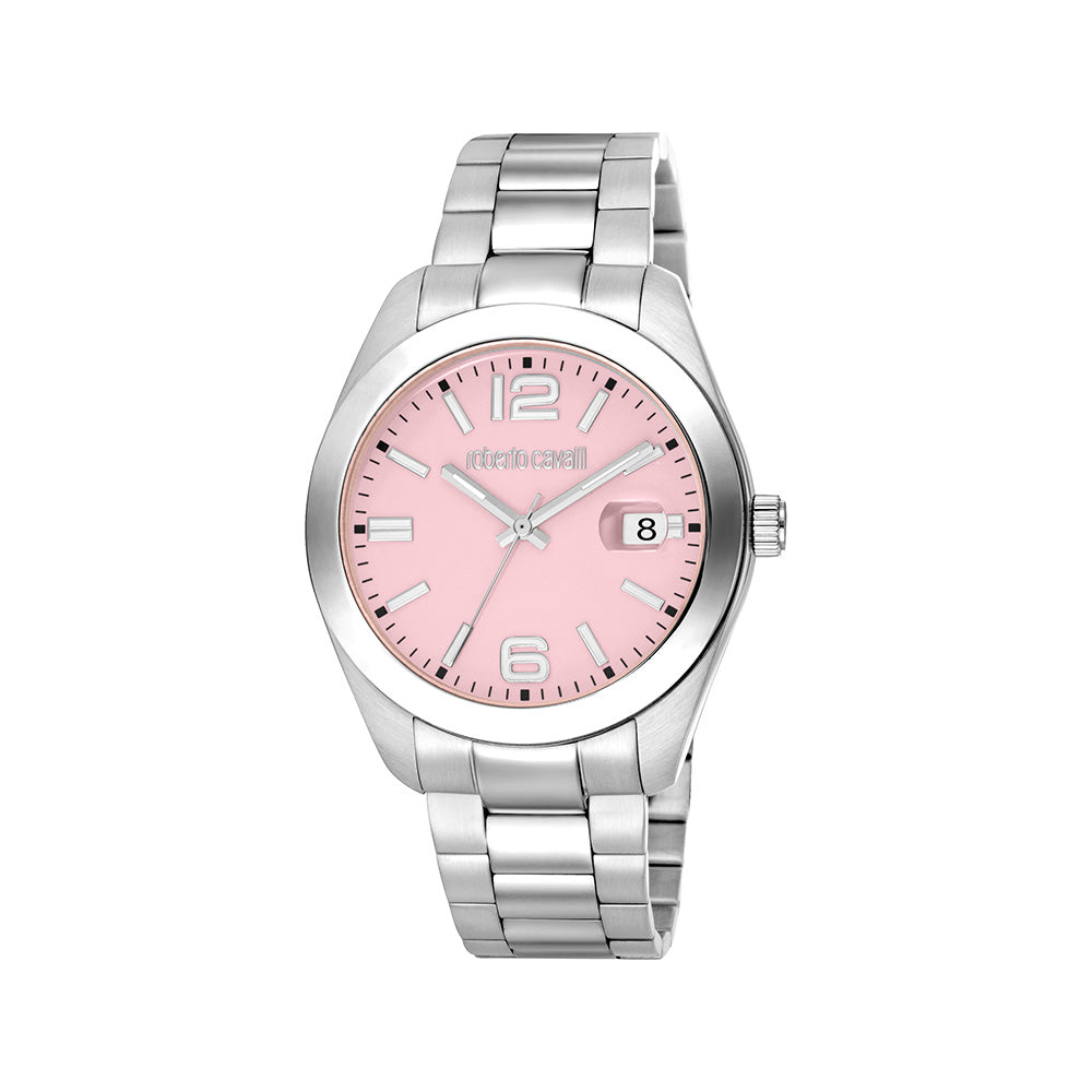 Sveglio Men Pink Stainless Steel Watch