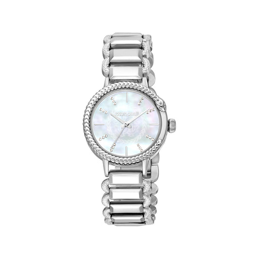 Vista Women White Stainless Steel Watch