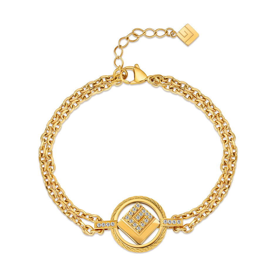 Women Camille Gold Plated Bangle