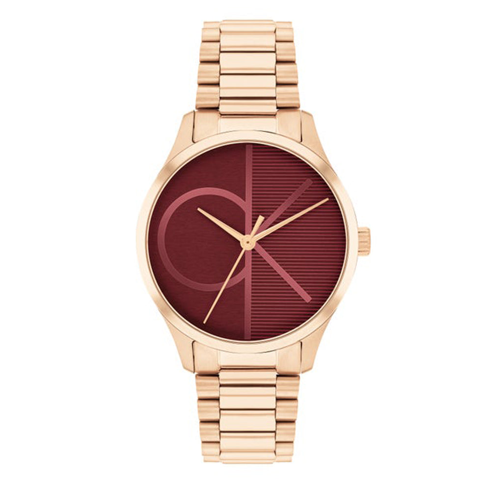 Iconc Unisex Red Quartz/Analog Watch