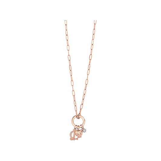 Just Unione Women Rose Gold Necklace