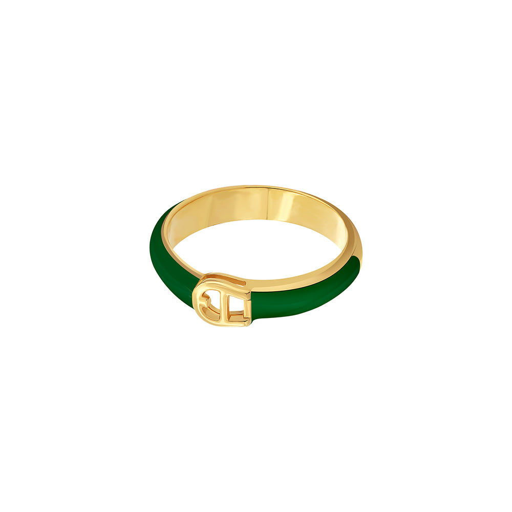 Eleonora Women Brass Gold Ring