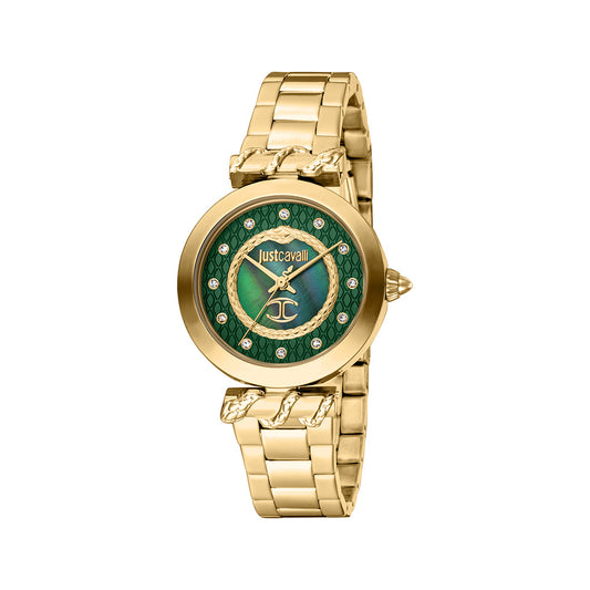 Donna Luce Women Green Stainless Steel Watch