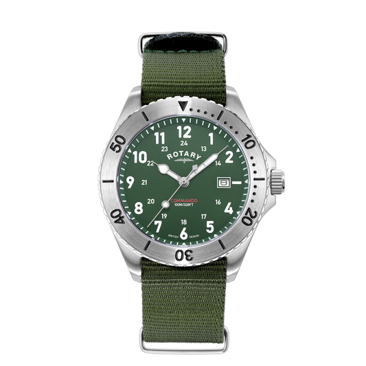 Men Commando Quartz Watch - 5037678062127
