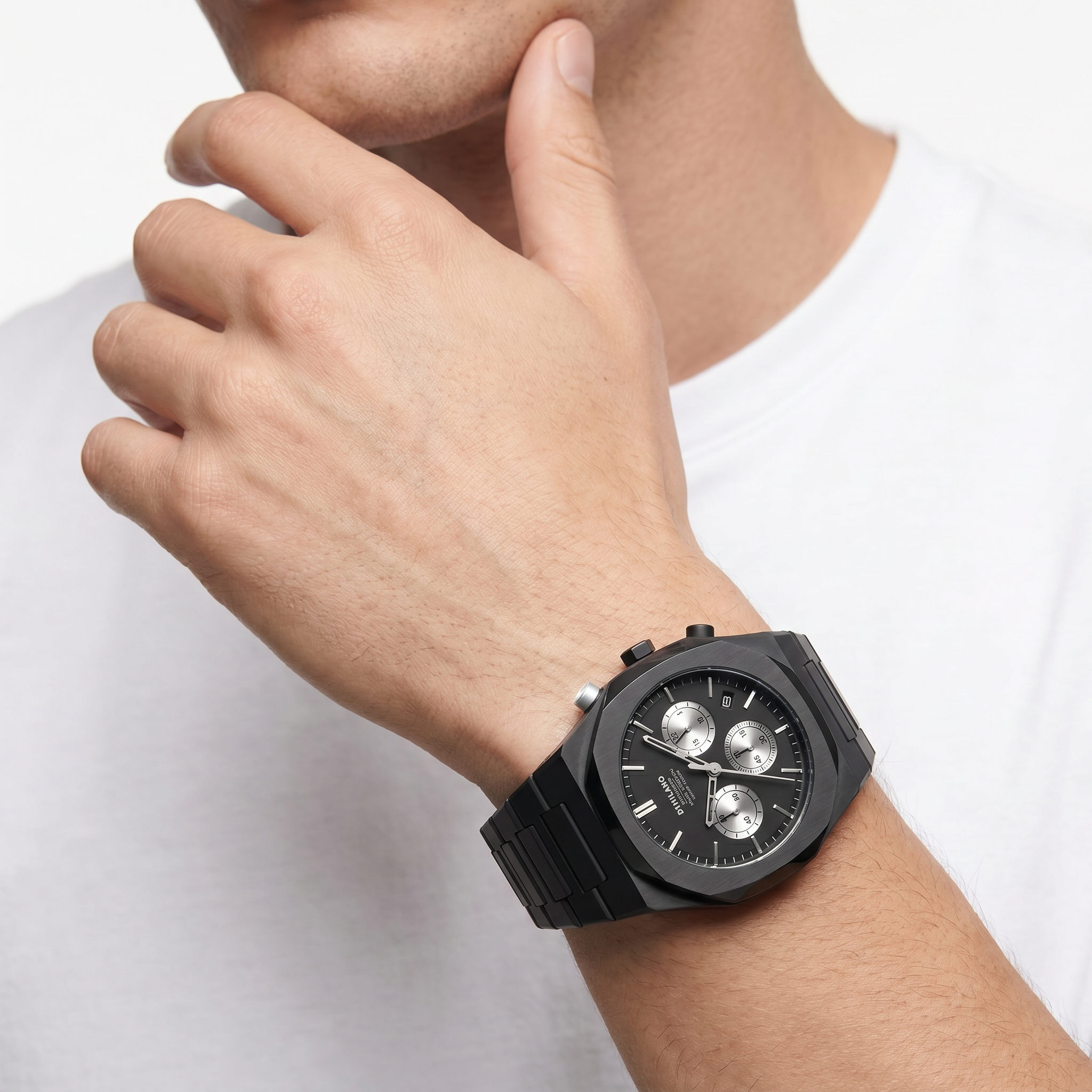 Men Polychrono Watch