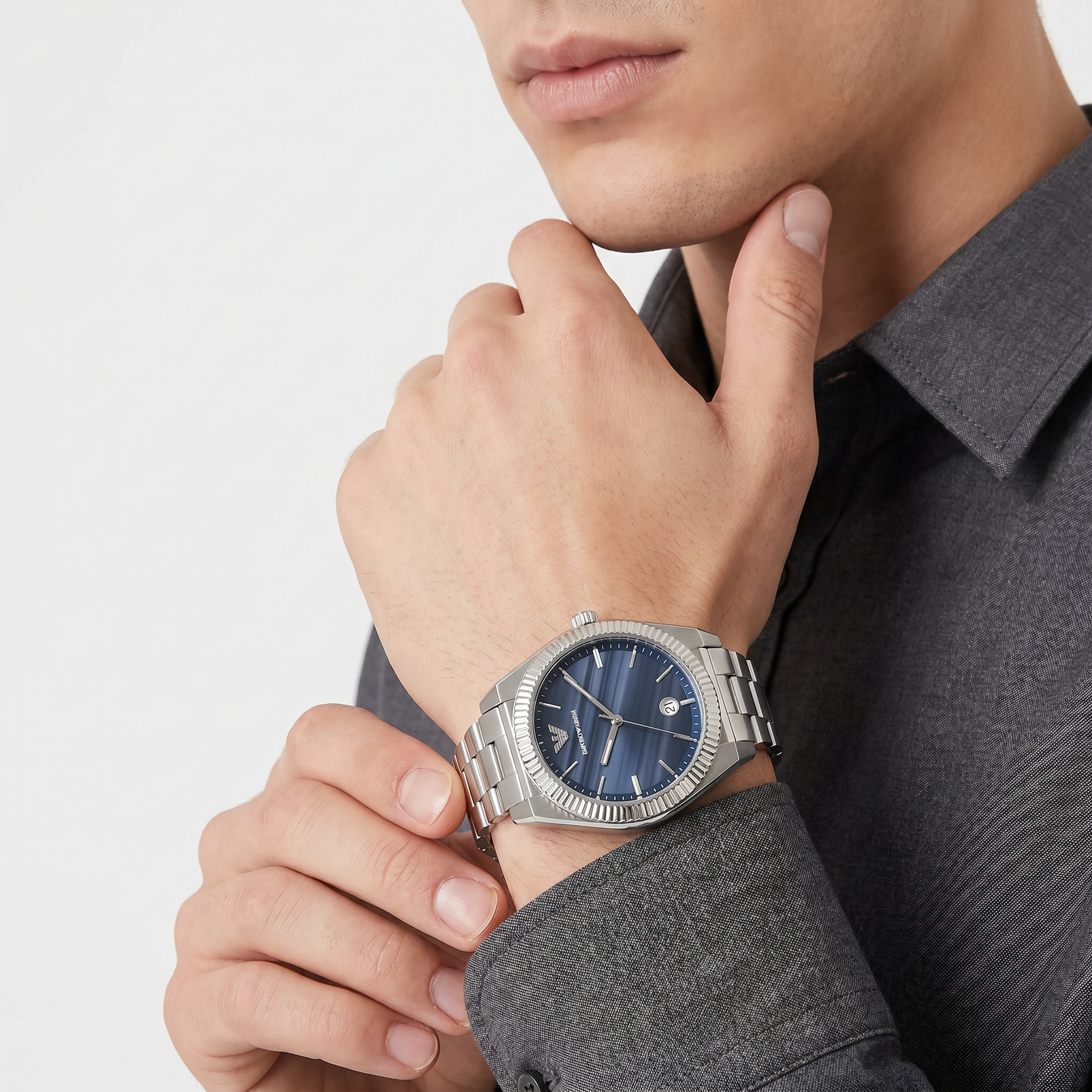 Unisex Silver Watch