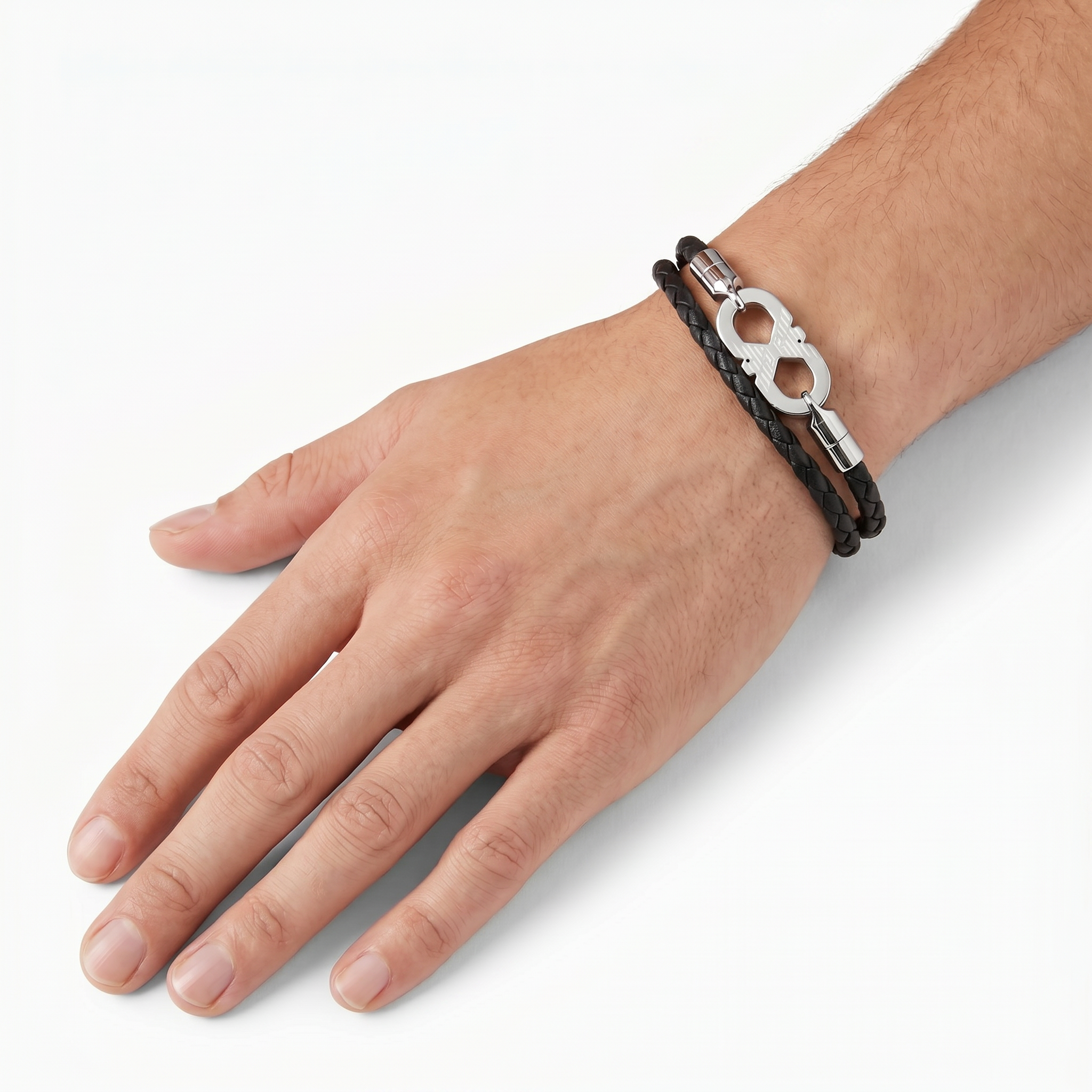 Men Eagle Logo Bracelet