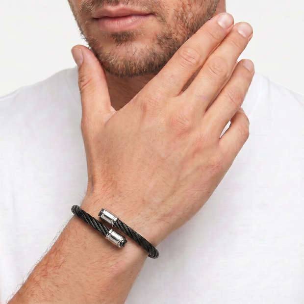 Men Ignazio Two Tone Bangle
