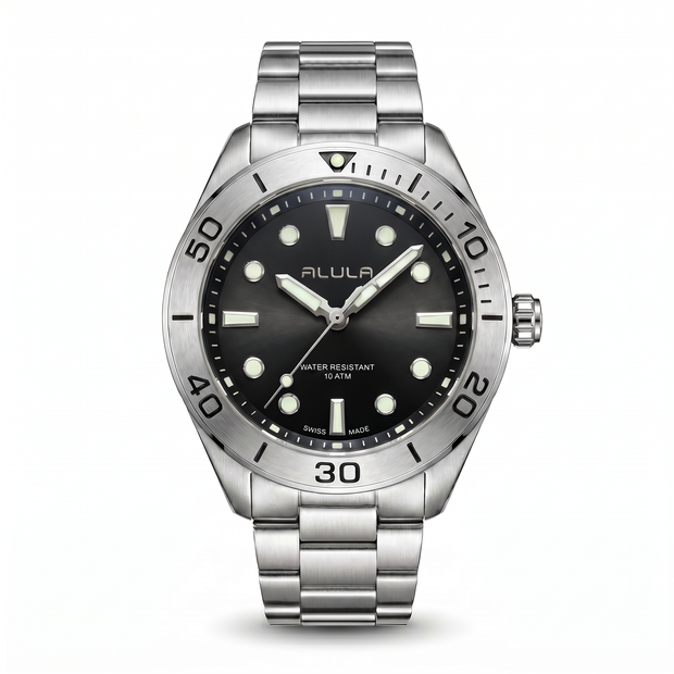 Men Silver Watch