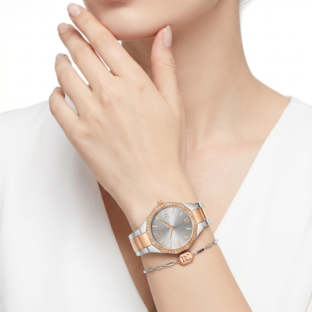 Women Priscilla Two Tone Watch