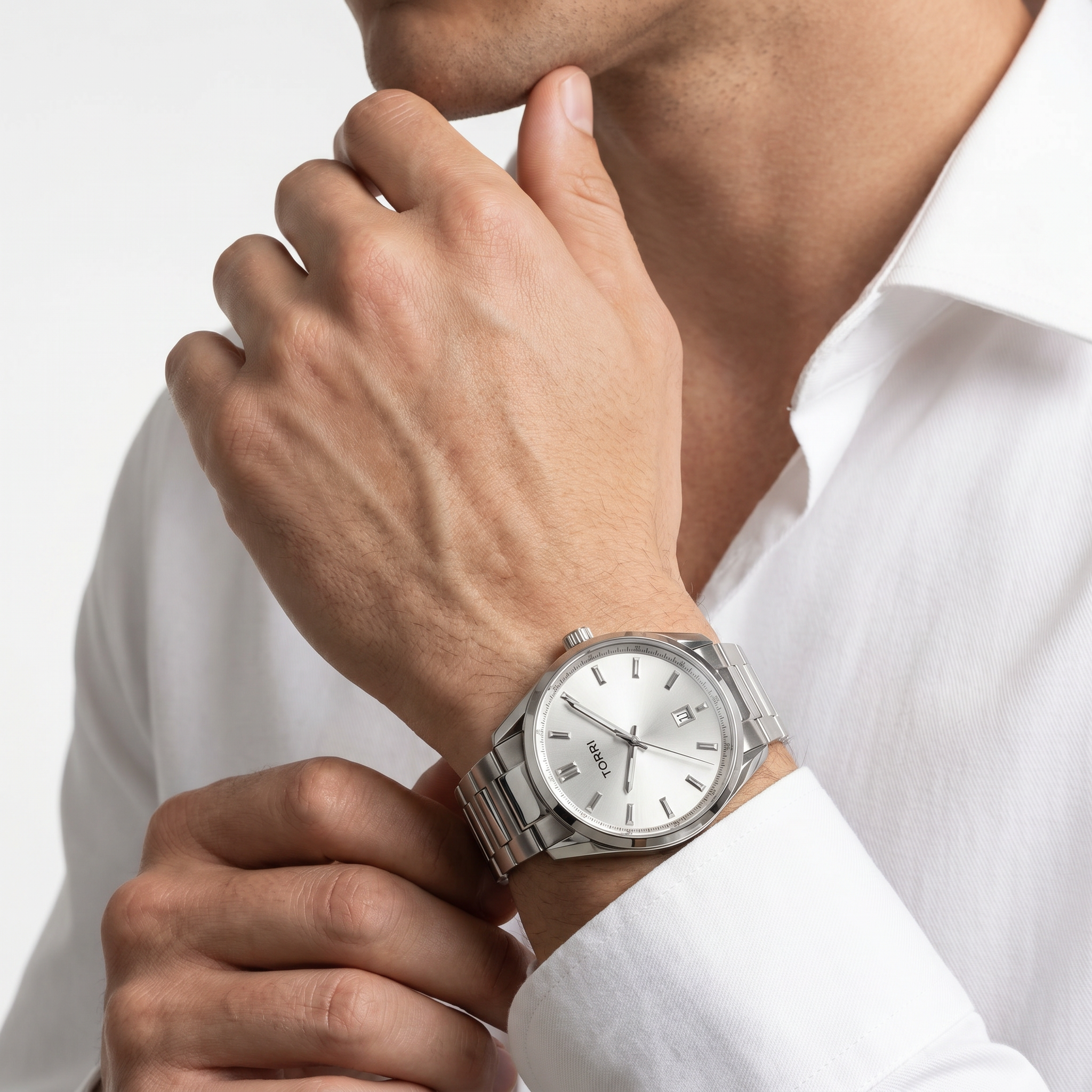 Men Salvini Silver Watch
