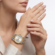 Women Silver Stainless Steel 32mm Watch