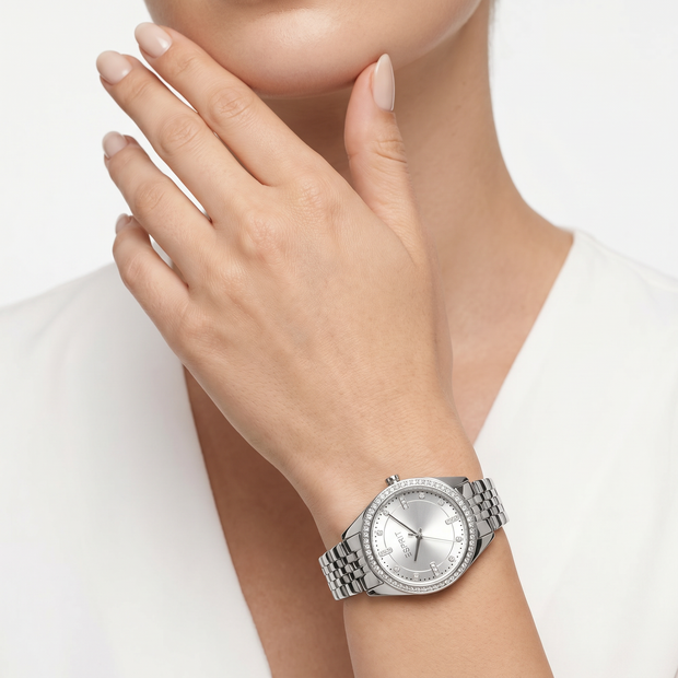 Women Mina Silver Watch