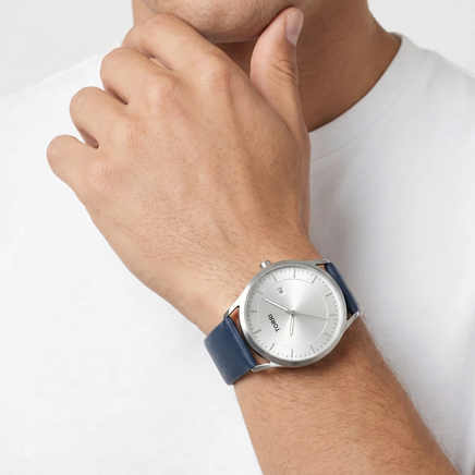 Men Blue Watch